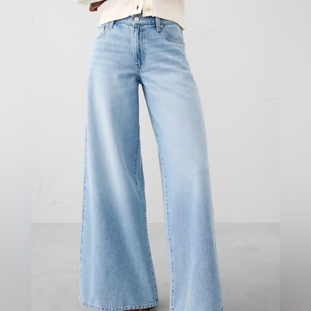 Banana Republic Sky Blue Denim Pants